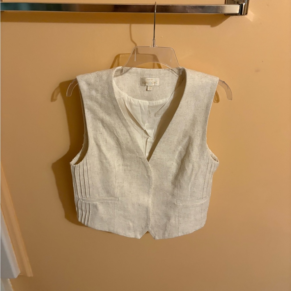 LAST CHANCE | Torn by Ronny Kobo Ally Vest in Natural - Picture 3 of 6